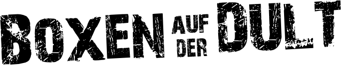 Boxen auf der Dult Schriftzug